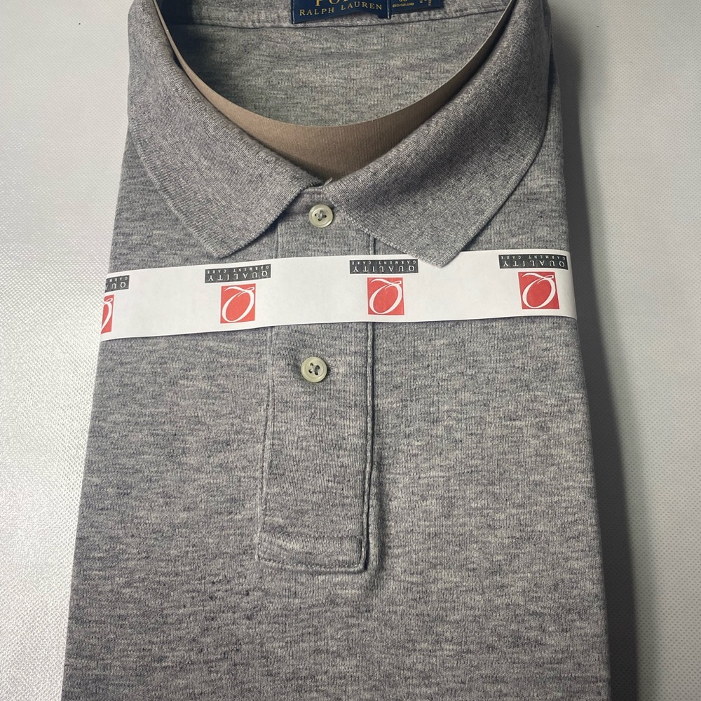 Ralph Lauren Heather Gray Polo Shirt for Men